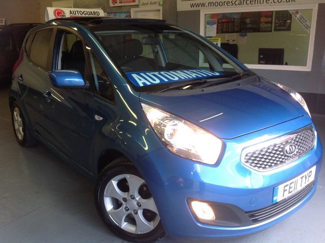 2011 11 Kia Venga 1.6 3  AUTOMATIC