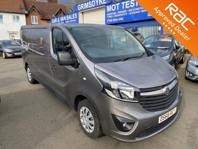 2018 68 Vauxhall Vivaro 1.6 L2H1 2900 SPORTIVE CDTI 120 BHP