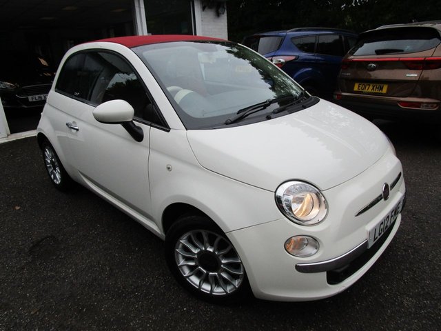 2012 12 Fiat 500 0.9 TWINAIR CONVERTIBLE LOUNGE 3d 85 BHP