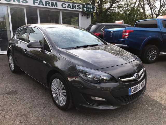 2015 65 Vauxhall Astra 1.4 EXCITE 5d 98 BHP