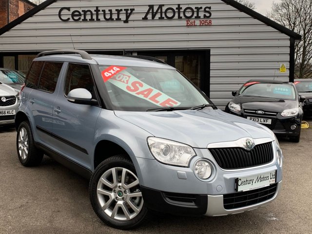 2009 59 Skoda Yeti 2.0 TDI CR ELEGANCE 170 5d 4X4 LEATHER + MEDIA 4X4