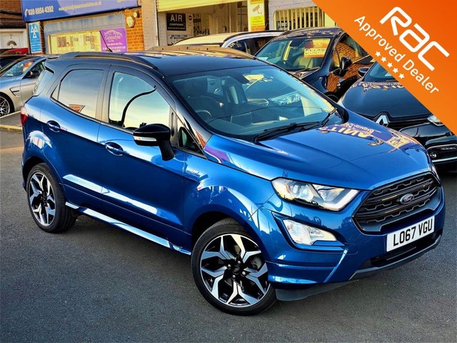 2018 67 Ford Ecosport 1.0 ST-LINE 5d 124 BHP
