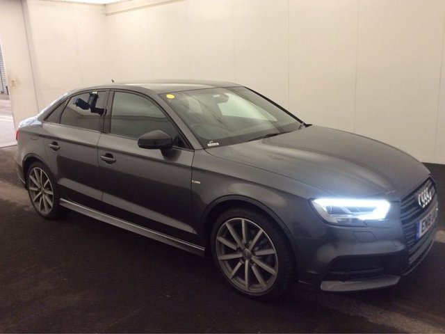 2018 18 AUDI A3 1.5 TFSI BLACK EDITION 4d 148 BHP