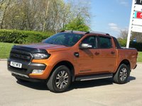 USED 2017 17 FORD RANGER 3.2 WILDTRAK 4X4 DCB TDCI 4d 197 BHP **NO VAT**