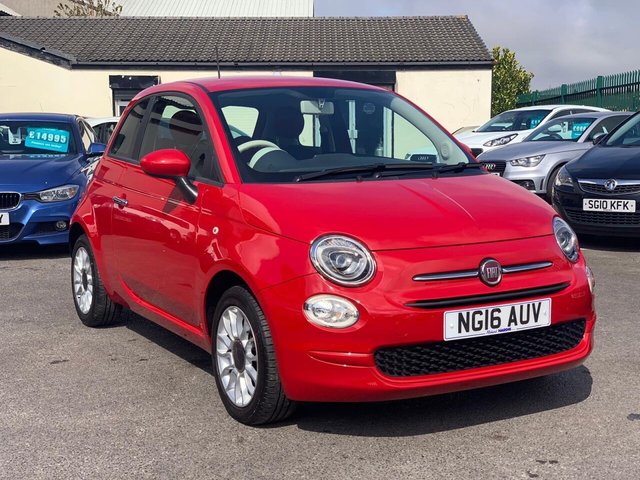 2016 16 Fiat 500 1.2 POP STAR 3d 69 BHP