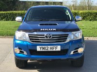 USED 2012 12 TOYOTA HI-LUX 3.0 INVINCIBLE 4X4 D-4D DCB 169 BHP 1 OWNER FROM BRAND NEW !! SAT NAV