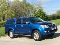 USED 2012 12 TOYOTA HI-LUX 3.0 INVINCIBLE 4X4 D-4D DCB 169 BHP 1 OWNER FROM BRAND NEW !! SAT NAV