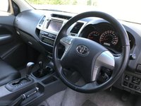 USED 2012 12 TOYOTA HI-LUX 3.0 INVINCIBLE 4X4 D-4D DCB 169 BHP 1 OWNER FROM BRAND NEW !! SAT NAV