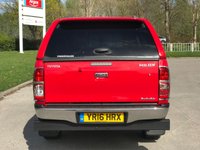 USED 2016 16 TOYOTA HI-LUX 3.0 INVINCIBLE 4X4 D-4D DCB 169 BHP CHOICES OF HILUX IN STOCK **