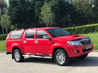 USED 2016 16 TOYOTA HI-LUX 3.0 INVINCIBLE 4X4 D-4D DCB 169 BHP CHOICES OF HILUX IN STOCK **
