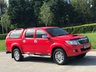 USED 2016 16 TOYOTA HI-LUX 3.0 INVINCIBLE 4X4 D-4D DCB 169 BHP CHOICES OF HILUX IN STOCK **