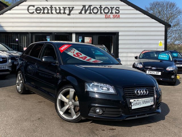 2012 12 Audi A3 2.0 TDI SportBack S Line BLACK EDITION 170 5dr