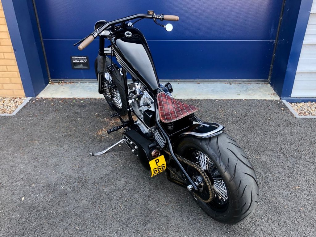 USED 2005 55 HEAD TURNER Stinger Custom Hardtail Chopper // 1690cc Rev tech // Px swap 