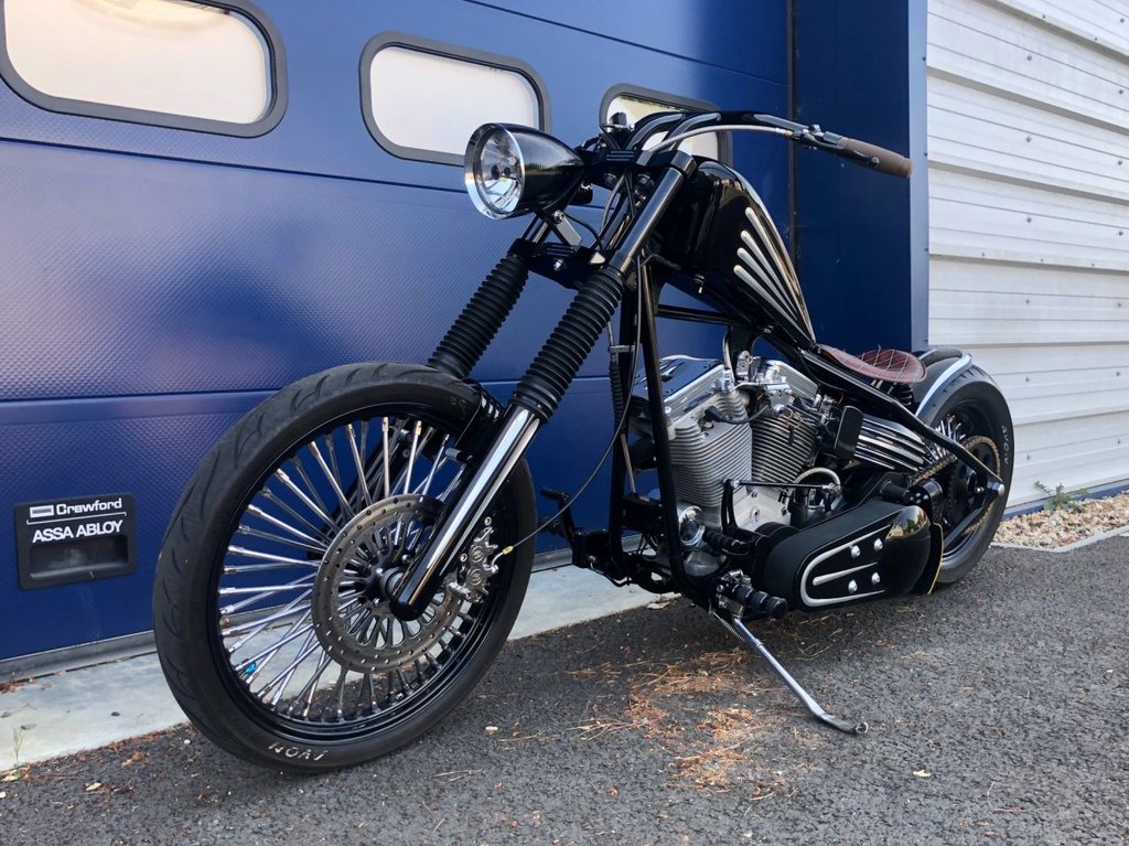 USED 2005 55 HEAD TURNER Stinger Custom Hardtail Chopper // 1690cc Rev tech // Px swap 