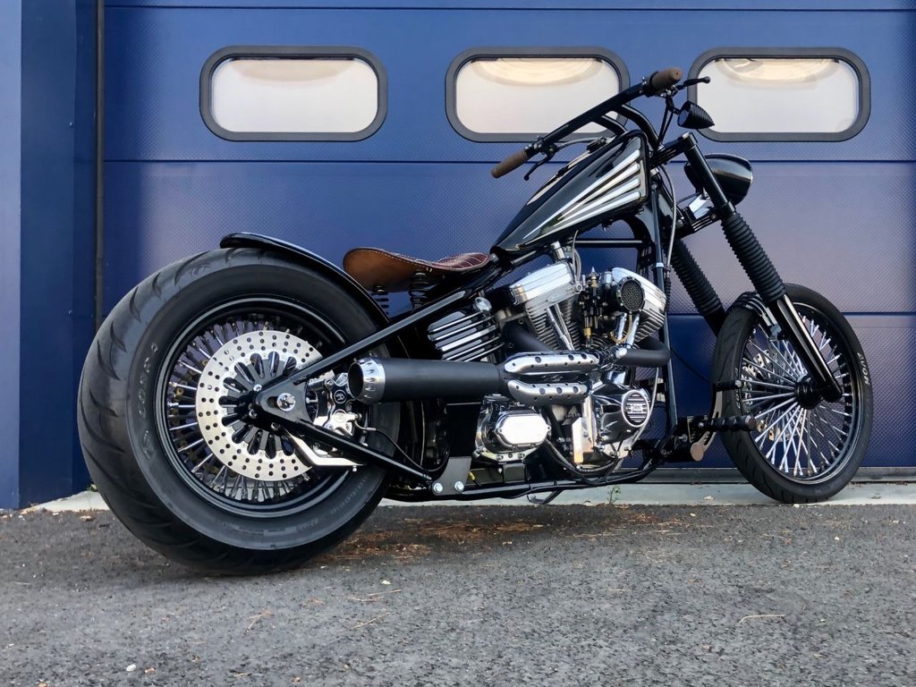 USED 2005 55 HEAD TURNER Stinger Custom Hardtail Chopper // 1690cc Rev tech // Px swap 