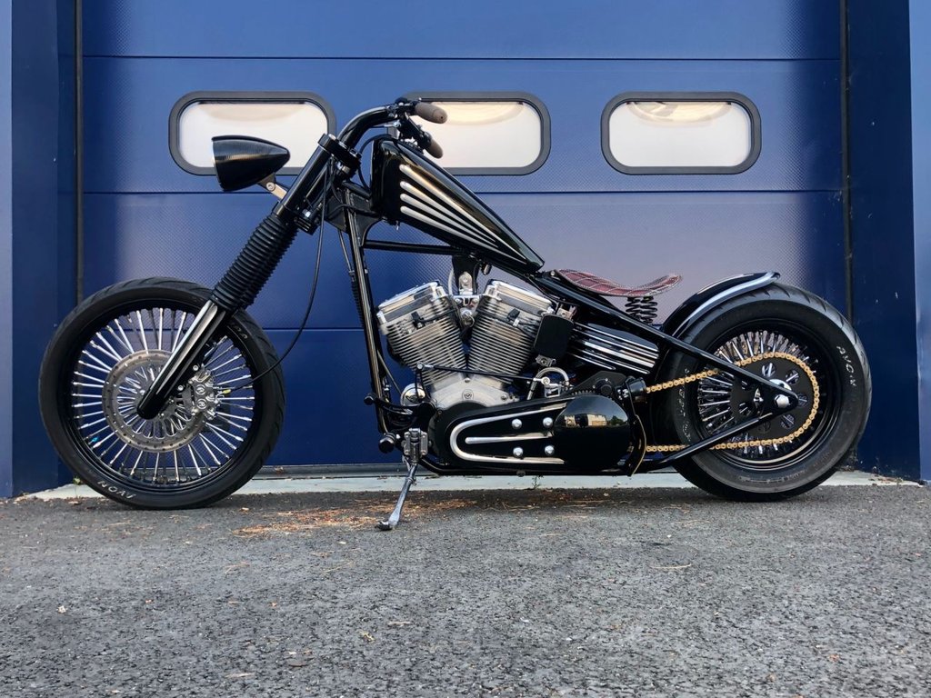 USED 2005 55 HEAD TURNER Stinger Custom Hardtail Chopper // 1690cc Rev tech // Px swap 