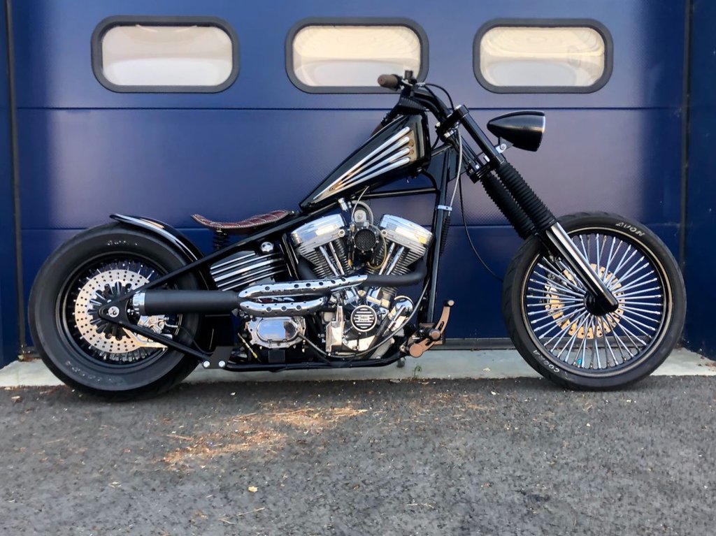 USED 2005 55 HEAD TURNER Stinger Custom Hardtail Chopper // 1690cc Rev tech // Px swap 