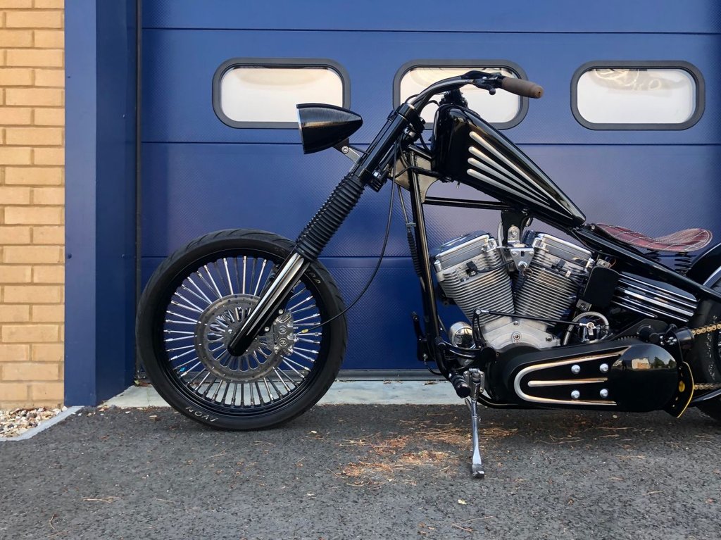 USED 2005 55 HEAD TURNER Stinger Custom Hardtail Chopper // 1690cc Rev tech // Px swap 