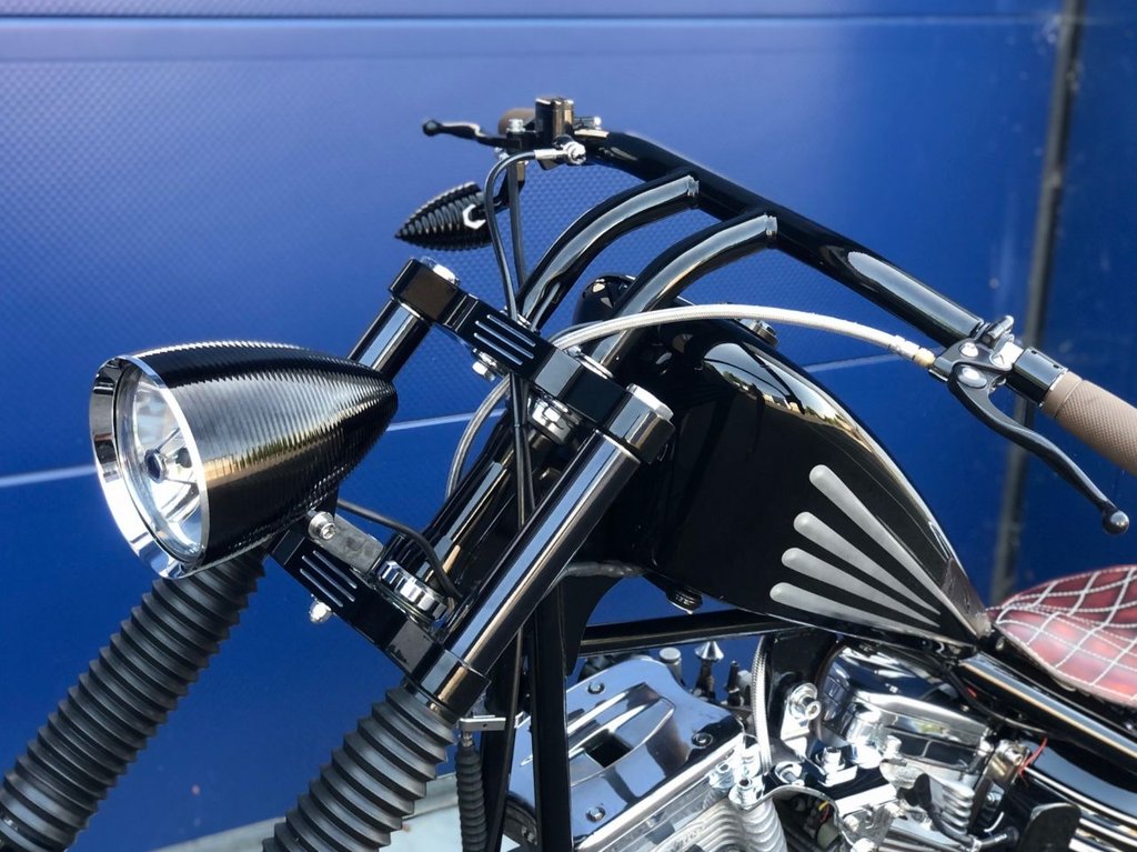 USED 2005 55 HEAD TURNER Stinger Custom Hardtail Chopper // 1690cc Rev tech // Px swap 