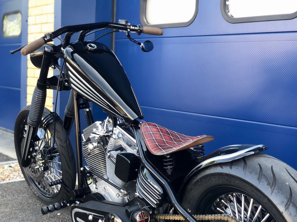 USED 2005 55 HEAD TURNER Stinger Custom Hardtail Chopper // 1690cc Rev tech // Px swap 