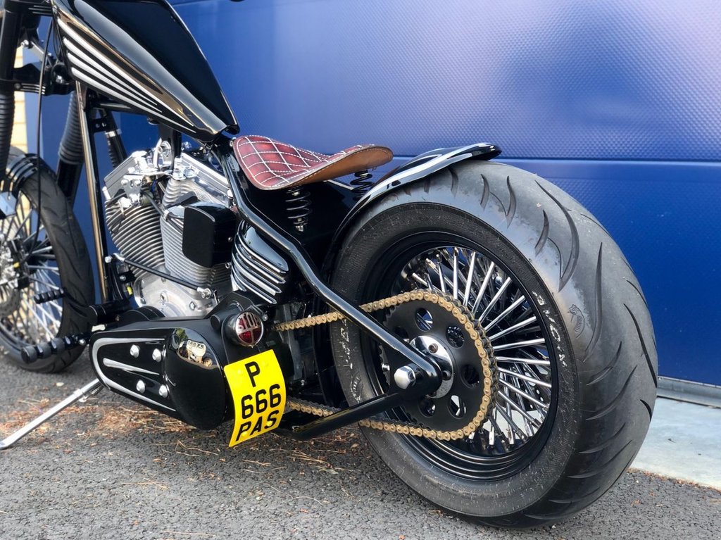 USED 2005 55 HEAD TURNER Stinger Custom Hardtail Chopper // 1690cc Rev tech // Px swap 