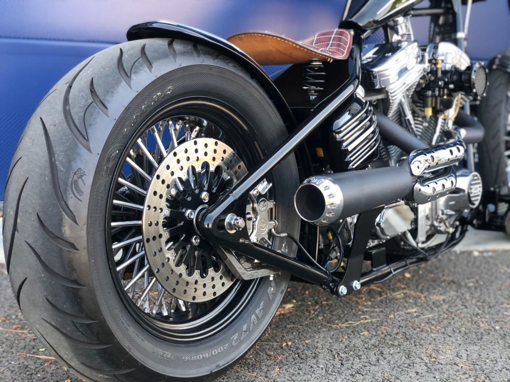 USED 2005 55 HEAD TURNER Stinger Custom Hardtail Chopper // 1690cc Rev tech // Px swap 