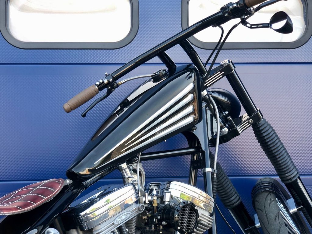 USED 2005 55 HEAD TURNER Stinger Custom Hardtail Chopper // 1690cc Rev tech // Px swap 