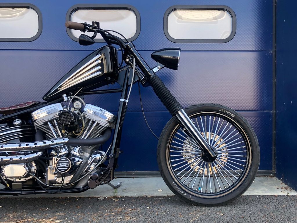 USED 2005 55 HEAD TURNER Stinger Custom Hardtail Chopper // 1690cc Rev tech // Px swap 