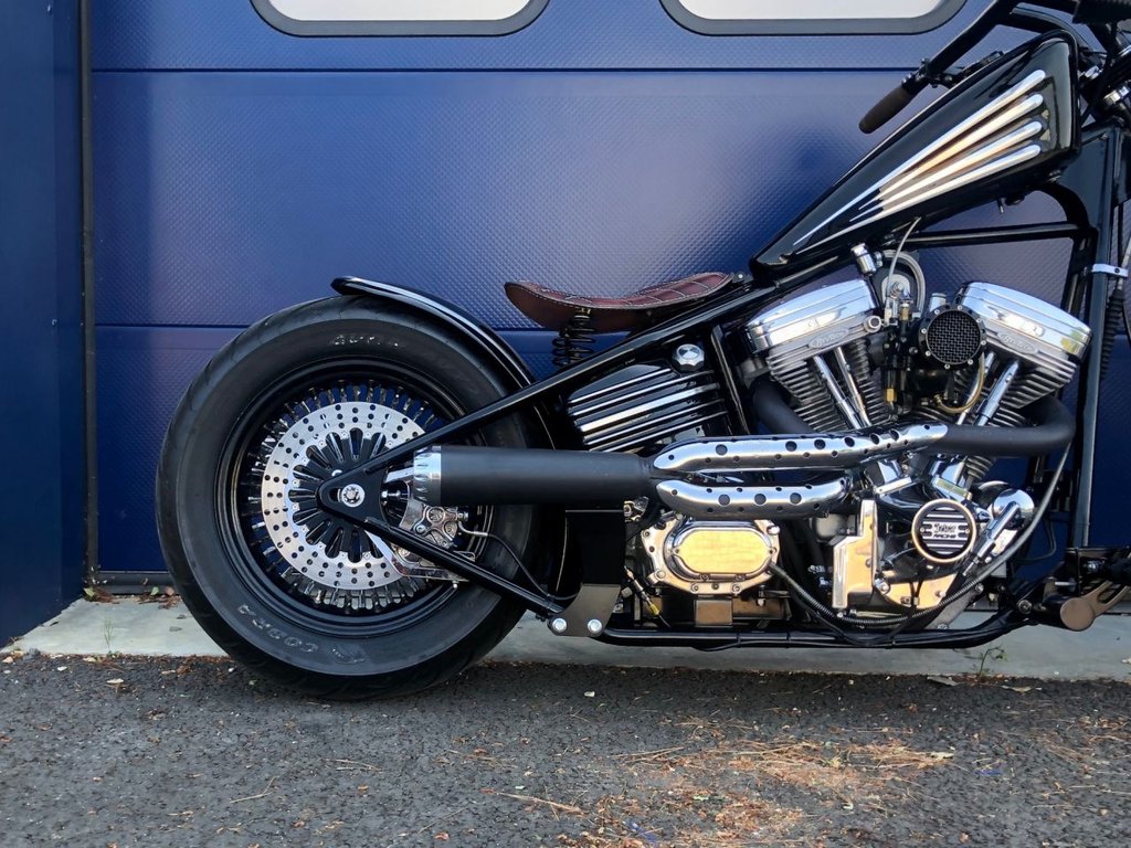 USED 2005 55 HEAD TURNER Stinger Custom Hardtail Chopper // 1690cc Rev tech // Px swap 