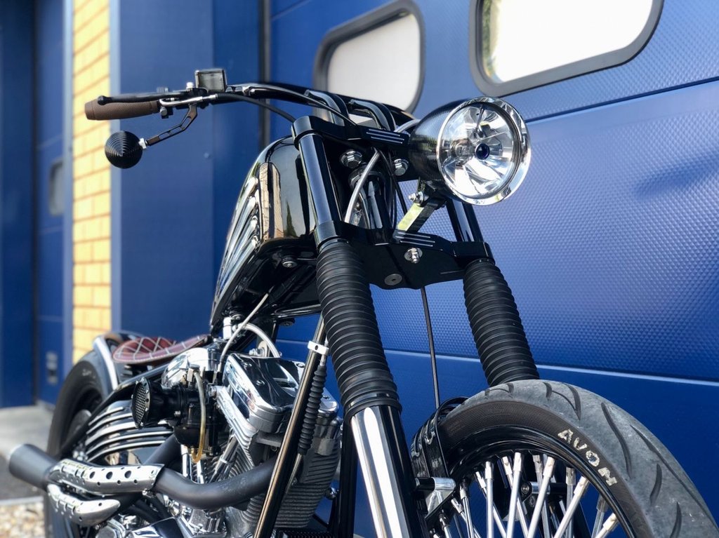 USED 2005 55 HEAD TURNER Stinger Custom Hardtail Chopper // 1690cc Rev tech // Px swap 