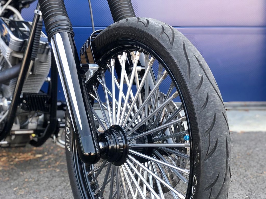 USED 2005 55 HEAD TURNER Stinger Custom Hardtail Chopper // 1690cc Rev tech // Px swap 