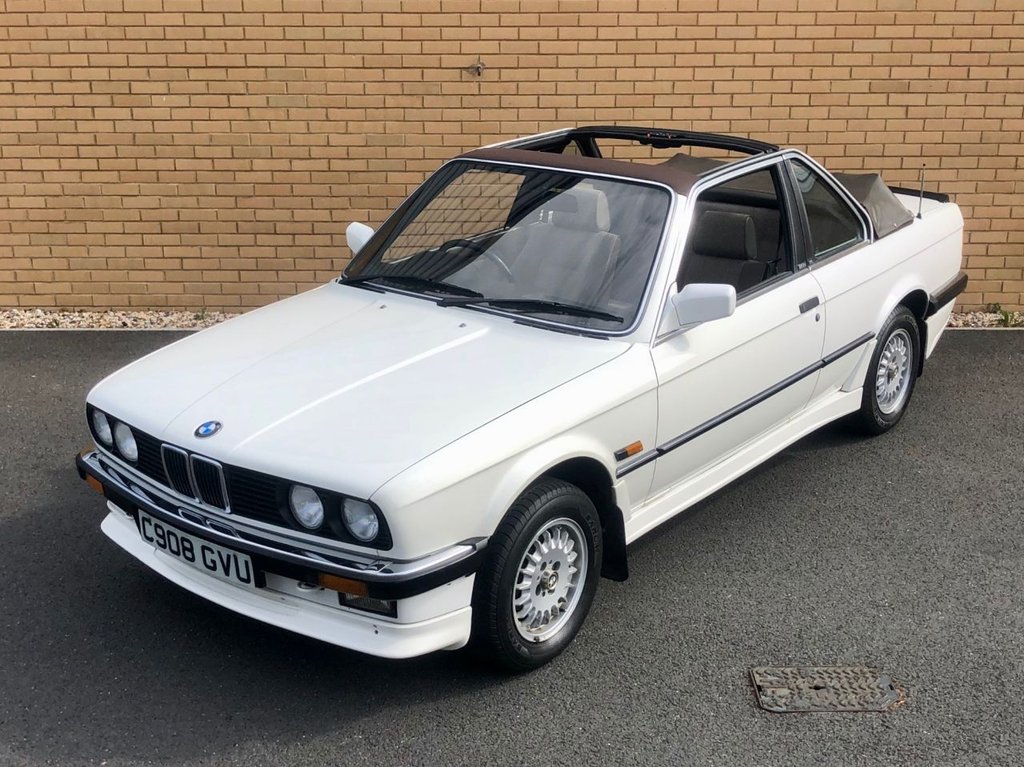 USED 1985 C BMW 3 SERIES E30 // 320i // BAUR TC // Targa Convertible // 125 BHP // Px swap 