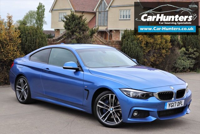 2017 17 BMW 4 SERIES 2.0 420D M SPORT 2d 188 BHP