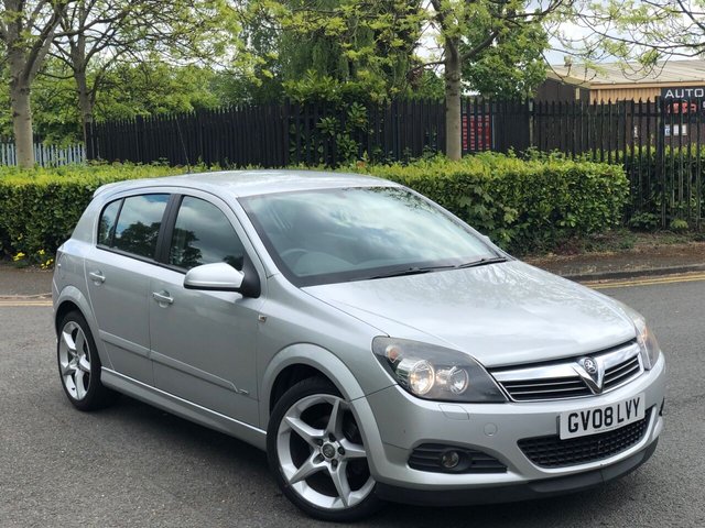 2008 08 Vauxhall Astra 1.8L SRI XP 5d 138 BHP
