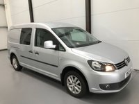 USED 2014 63 VOLKSWAGEN CADDY MAXI 1.6 C20 TDI KOMBI 102 BHP *NO VAT* NO VAT - LOW MILEAGE, AIR CONDITIONING, SATELLITE NAVIGATION