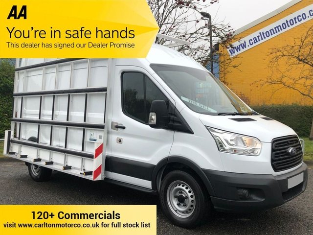 2016 66 Ford Transit 350 TDCi 125 L3 H3 [ GLAZIERS FRAIL RACKS ] VAN