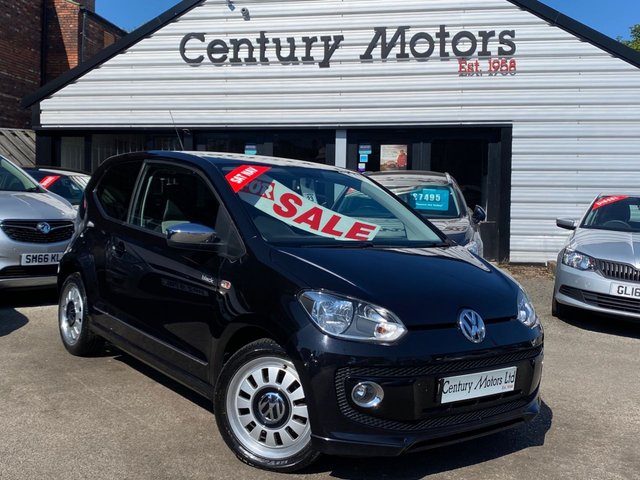 2012 12 Volkswagen Up 1.0 UP BLACK 3d - SAT NAV + LEATHER