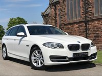 USED 2014 64 BMW 5 SERIES 2.0 520D SE TOURING 5d 188 BHP SATELLITE NAVIGATION ++ FULL HISTORY ++ FULL LEATHER ++