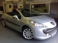 USED 2008 08 PEUGEOT 207 1.6 GT COUPE CABRIOLET 2d 148 BHP LOW MILEAGE ** LEATHER SEATS