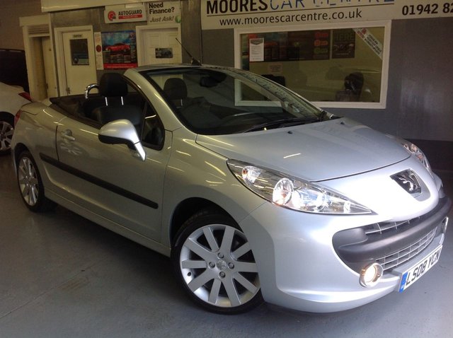 2008 08 Peugeot 207 1.6 GT COUPE CABRIOLET 2d 148 BHP
