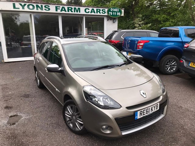2011 61 Renault Clio 1.6 GT LINE TOMTOM VVT 5d 111 BHP AUTOMATIC