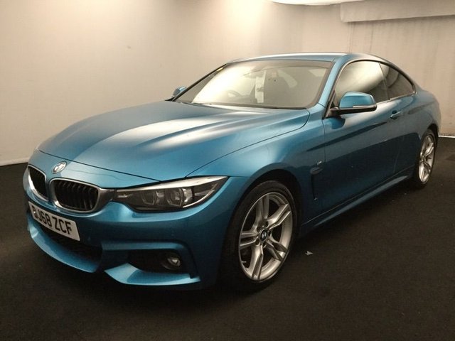 2018 68 BMW 4 SERIES 2.0 420D M SPORT 2d 188 BHP