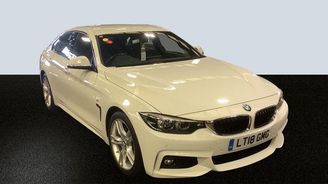 2018 18 BMW 4 SERIES 2.0 420D M SPORT GRAN COUPE 4d 188 BHP