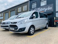 USED 2017 67 FORD TOURNEO CUSTOM TITANIUM TDCI, 129 BHP ONE OWNER WITH FULL SERVICE HISTORY