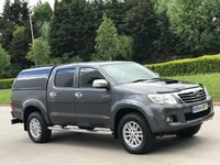 USED 2014 64 TOYOTA HI-LUX 3.0 INVINCIBLE 4X4 D-4D DCB 169 BHP LEATHER SEATS ** NO VAT ** NO VAT