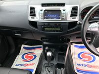 USED 2014 64 TOYOTA HI-LUX 3.0 INVINCIBLE 4X4 D-4D DCB 169 BHP LEATHER SEATS ** NO VAT ** NO VAT