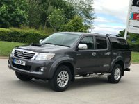USED 2014 64 TOYOTA HI-LUX 3.0 INVINCIBLE 4X4 D-4D DCB 169 BHP LEATHER SEATS ** NO VAT ** NO VAT