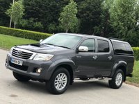 USED 2014 64 TOYOTA HI-LUX 3.0 INVINCIBLE 4X4 D-4D DCB 169 BHP LEATHER SEATS ** NO VAT ** NO VAT
