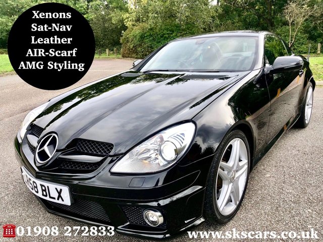 2008 58 Mercedes-Benz Slk 3.5 SLK350 2d 305 BHP