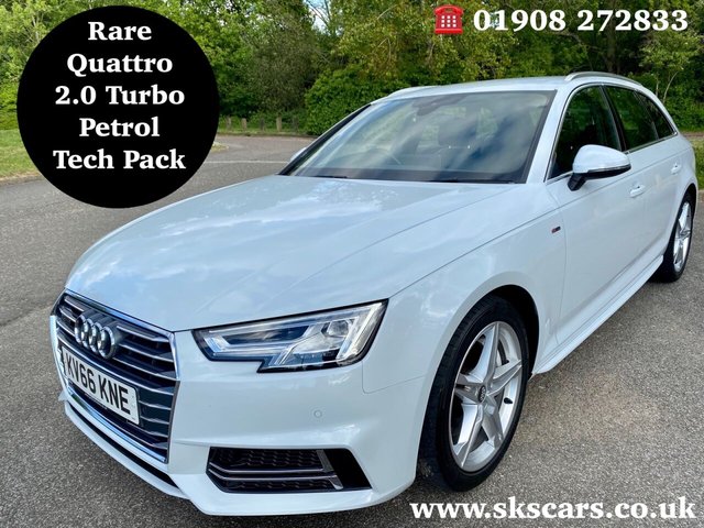 2016 66 Audi A4 Avant 2.0 AVANT TFSI QUATTRO S LINE 5d 248 BHP